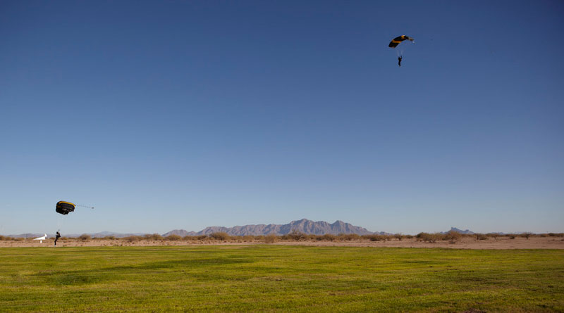Skydiving in Arizona
